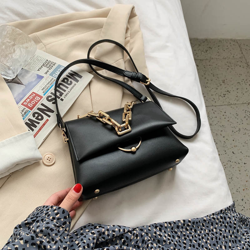 Textured Bag, Female Bag, Chain Portable Small Square Bag