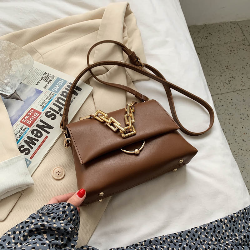 Textured Bag, Female Bag, Chain Portable Small Square Bag