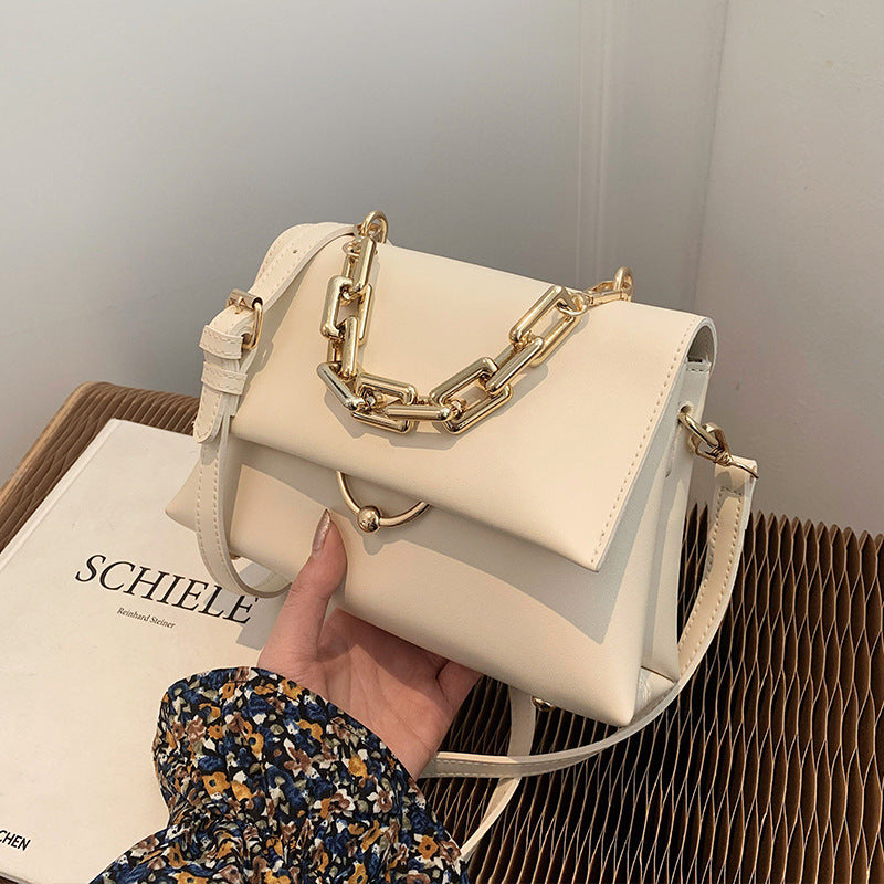 Textured Bag, Female Bag, Chain Portable Small Square Bag