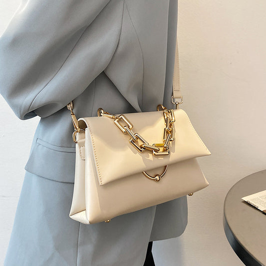 Textured Bag, Female Bag, Chain Portable Small Square Bag