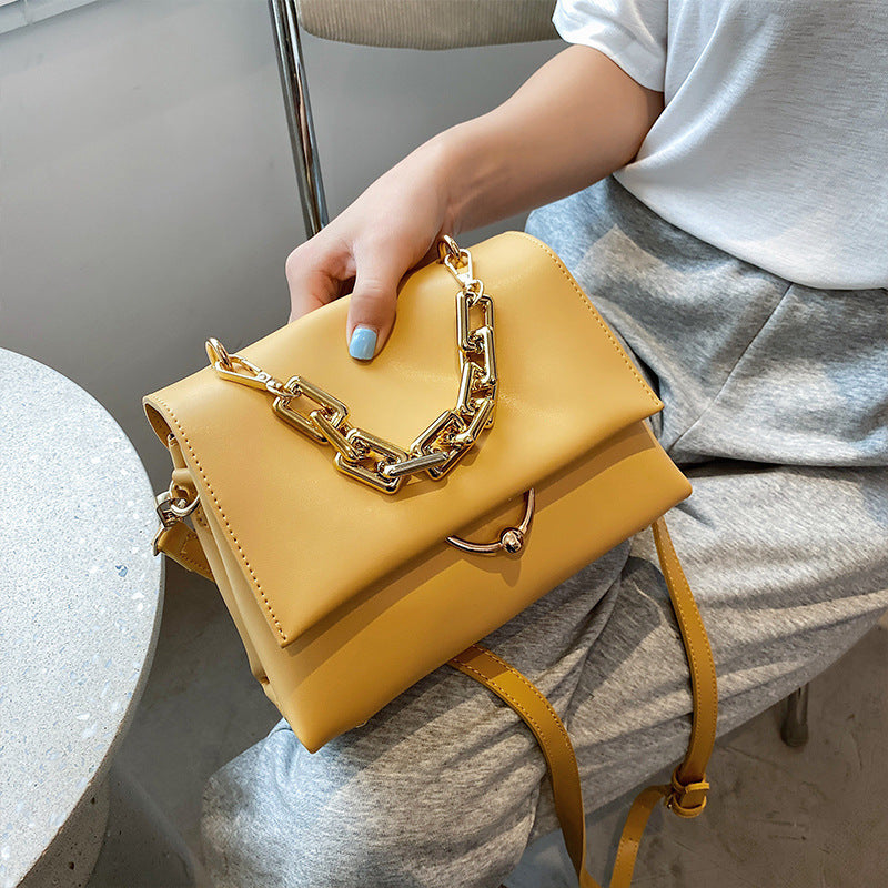 Textured Bag, Female Bag, Chain Portable Small Square Bag